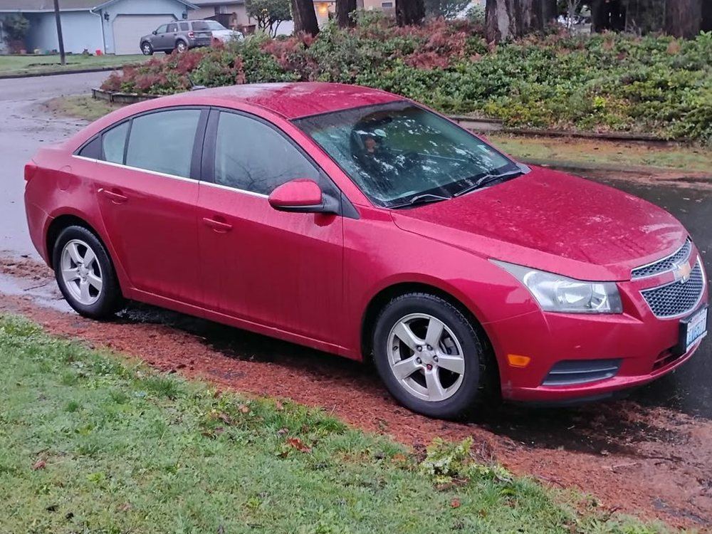 Red Chevy Cruze
